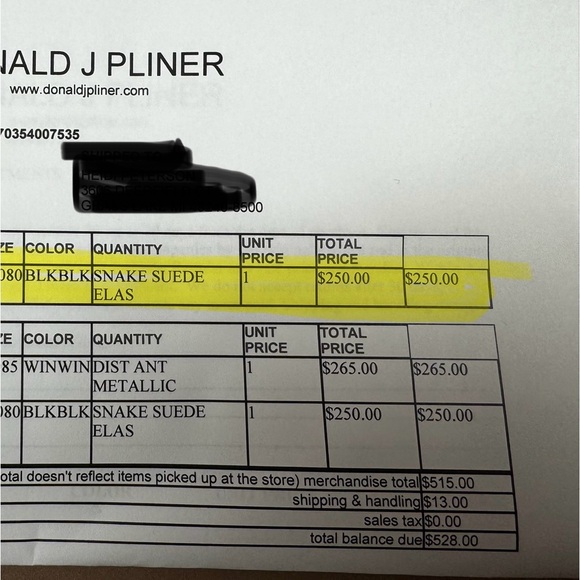 Donald J. Pliner slip on mule, kitten heel. - Picture 9 of 9